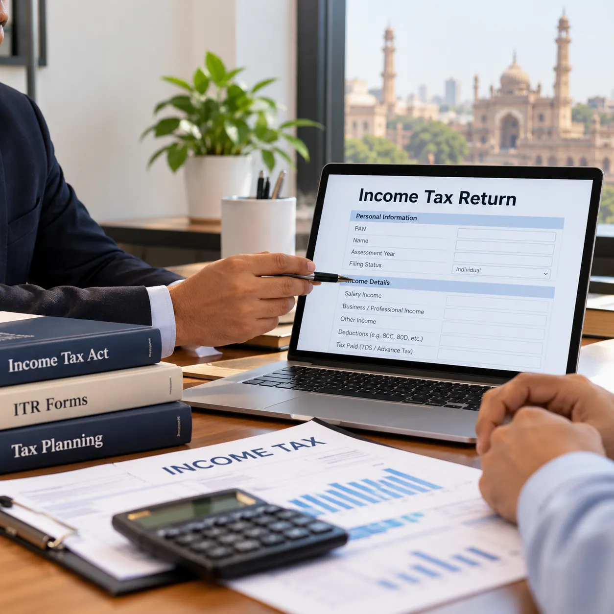 Income tax return filing in Lucknow