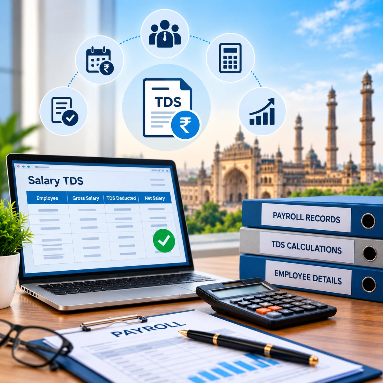 Salary TDS Filing Support in Lucknow